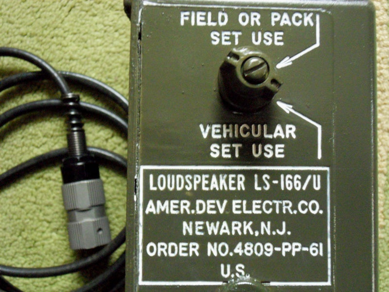 US Military Lautsprecher LS-166/U