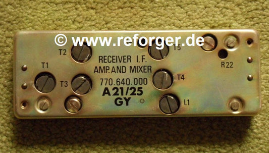 PRC-77 RCVR Amplifier Mixer Modul A21