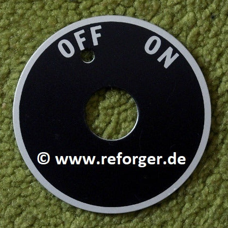 "ON-OFF" M151 Instruction Plate - exklusiv bei reforger military store