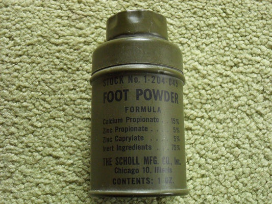 Vietnam War US Army GI Foot Powder