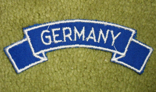 Germany US Uniform Abzeichen Schriftzug