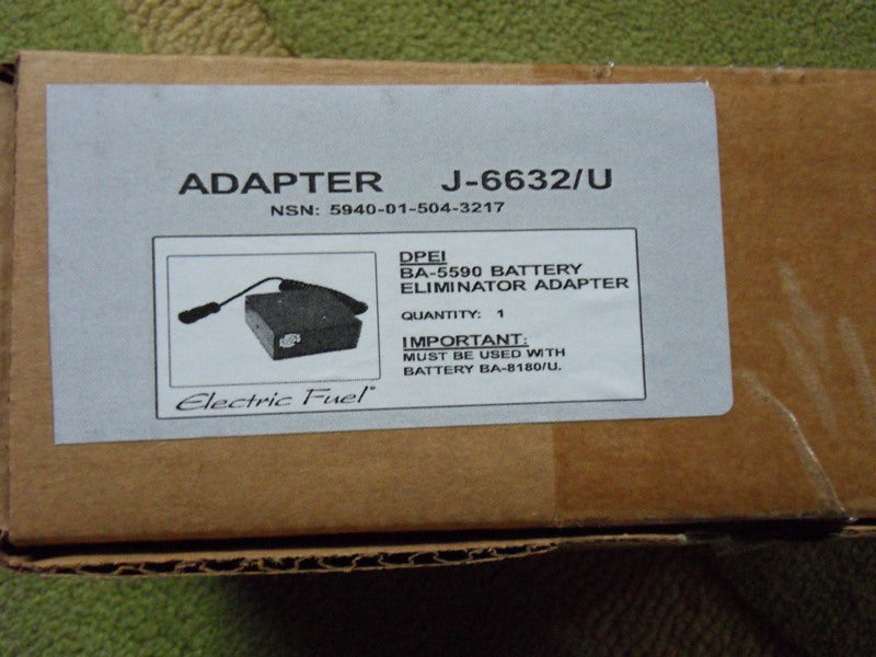 SINCGARS Batterie Ladegerät Adapter J-6632/U