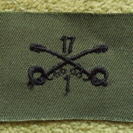 1/17th Cavalry BOS Officer Branch Abzeichen