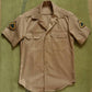 Army Short Sleeve Shirt Tan-445