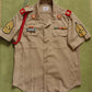 Khaki Uniform Hemd US Tan-445