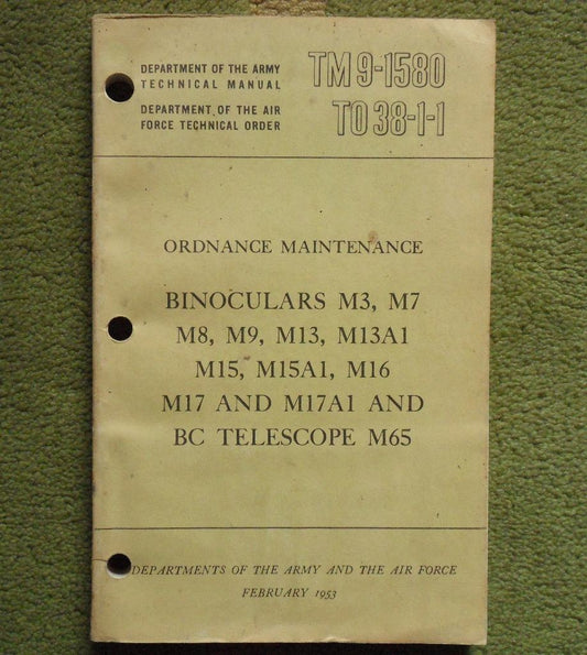 US Fernglas Maintenance Manual