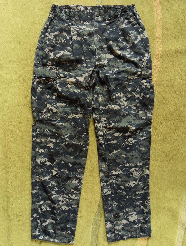 Navy NWU Digital Blue Camouflage Hose