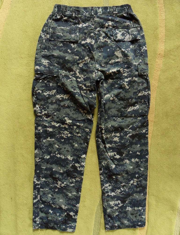 Navy NWU Digital Blue Camouflage Hose