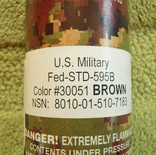 Fed-STD Camouflage Farbe Braun 30051