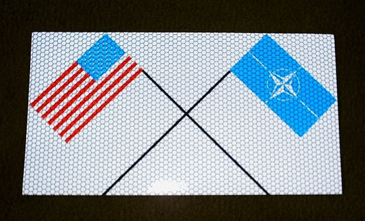 Fahne Aufkleber Symbol Nato