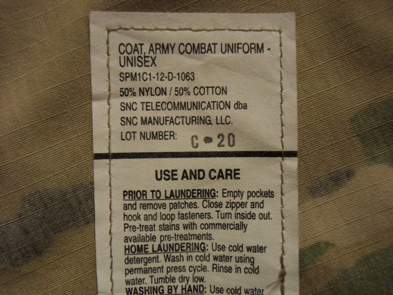 US Army OCP Multicam Jacke