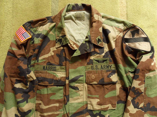 US Armee Uniformjacke Woodland BDU Medium