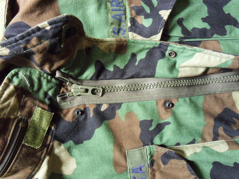 M65 Army Woodland Jacket Medium
