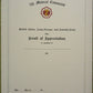 7th Medical Command Auszeichnung Urkunde