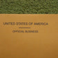 Briefumschlag Official Business US Militär
