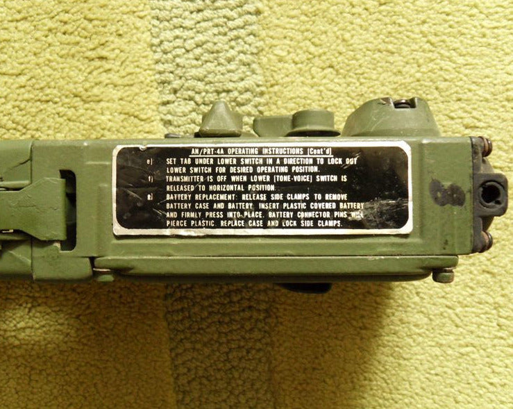 US Militär Funkgerät AN/PRT-4