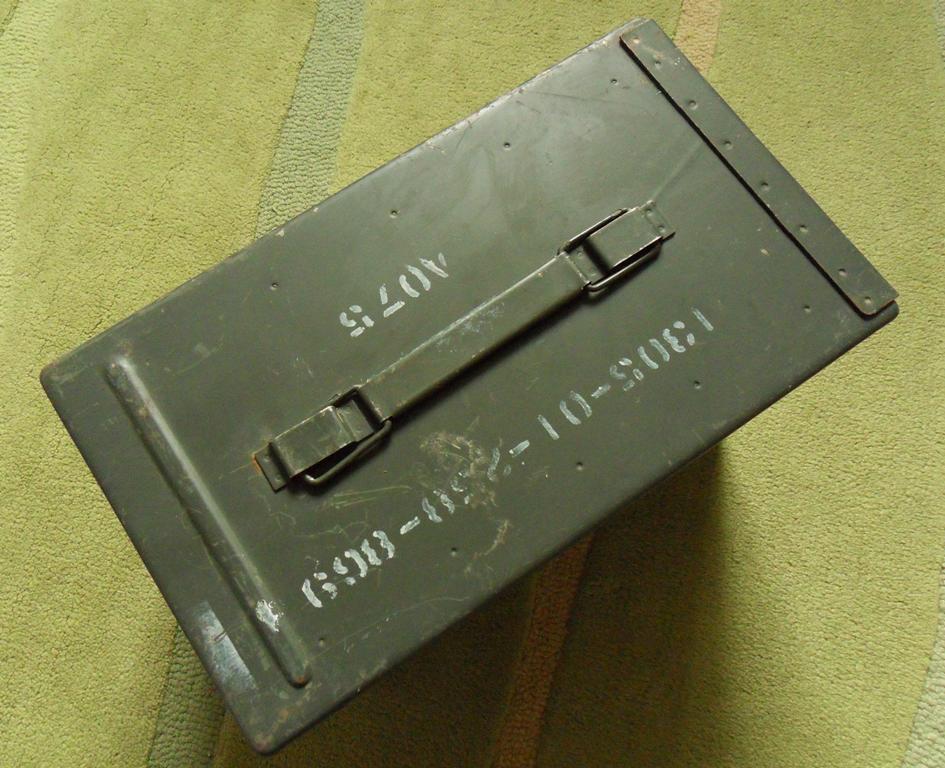 US Ammunition Box Large, Used