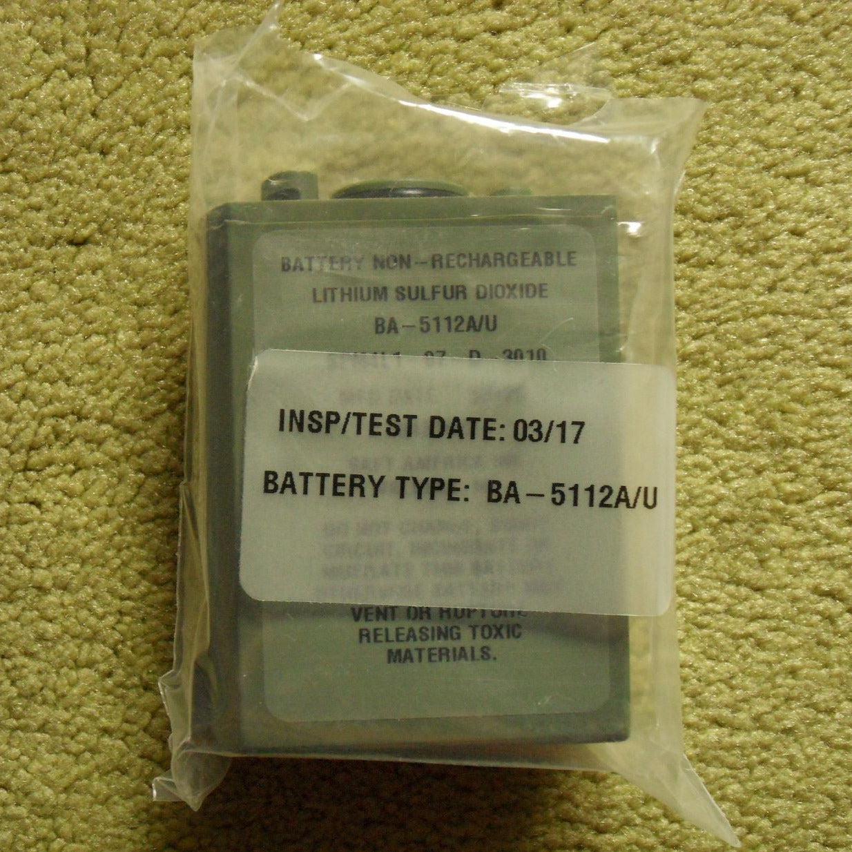 Battery New Survival Radio PRC-112