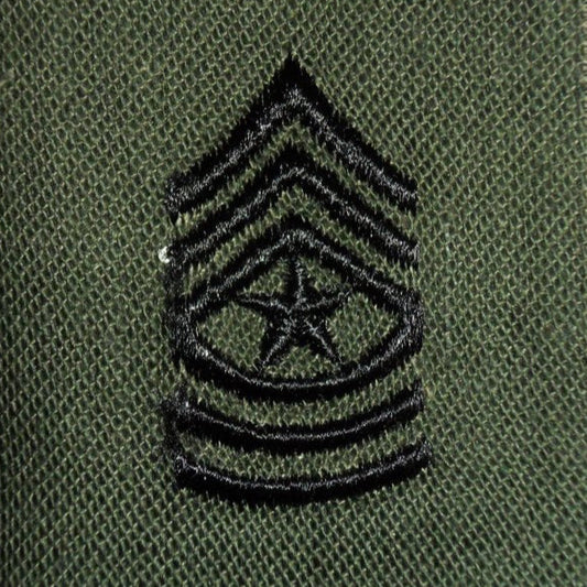 US Sergeant Major Abzeichen