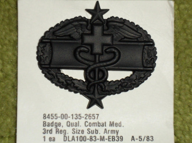 Combat Medic CMB Badge