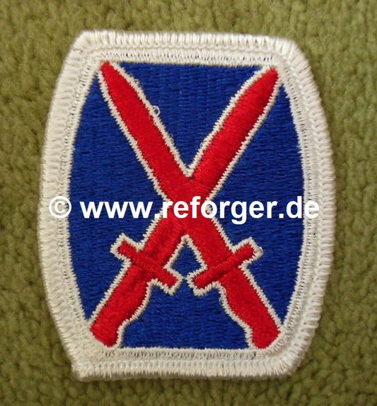 10th Mountain Division US Army Abzeichen Patch