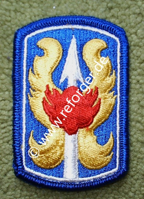 199th Infantry Brigade Abzeichen Patch