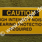 Decal HMMWV M998 Hearing Protection