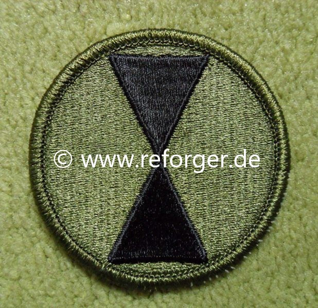 7th Infantry Division Abzeichen Patch