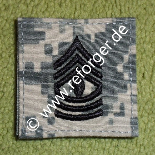 US Army 1SG First-Sergeant ACU Abzeichen