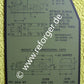 M1038 HMMWV Weight And Dimensional Data Plate