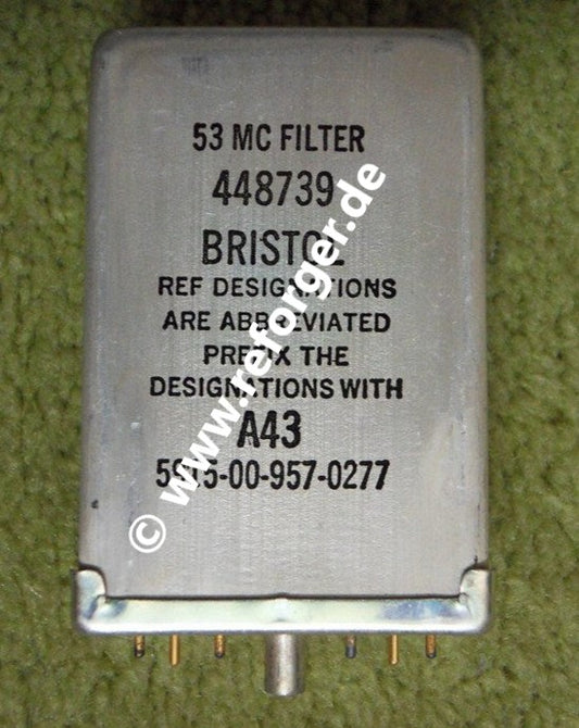 PRC-77 53-MC Filter A43