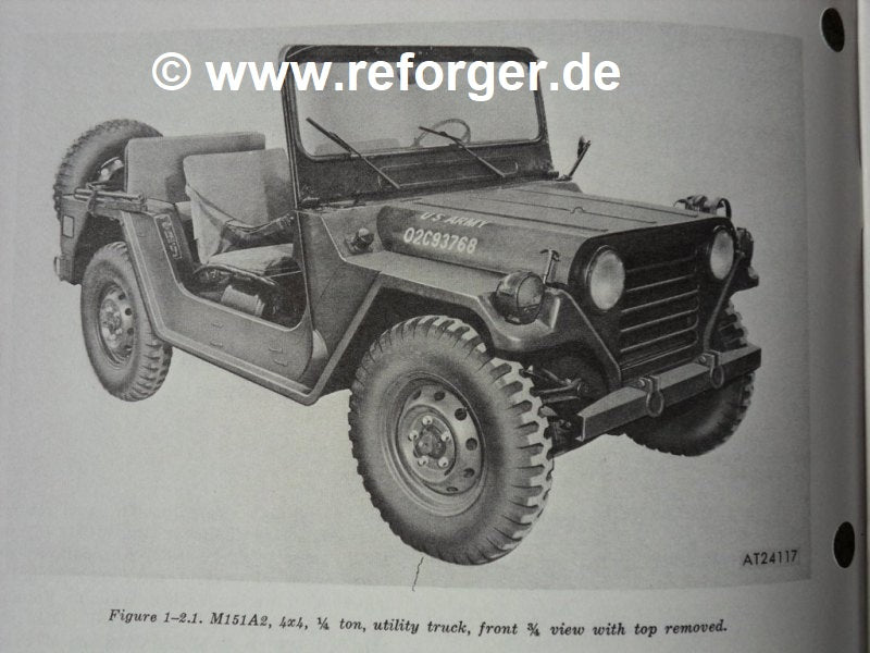 M151 Fahrzeug Operator's Manual