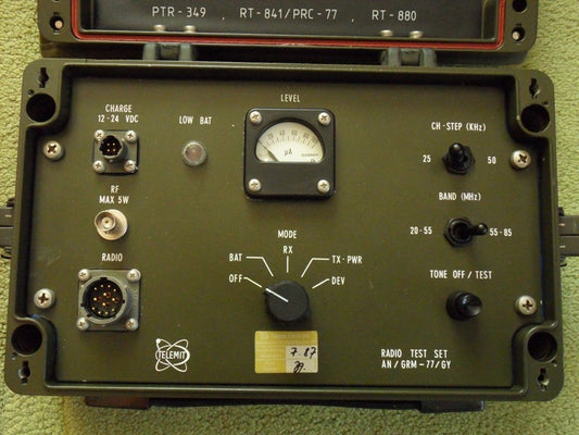 Test Set AN/GRM-77/GY PRC-77 Radio