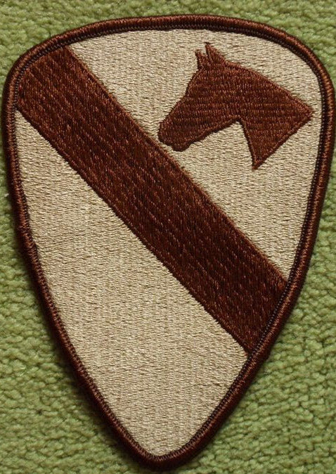 1st Cavalry Division Vietnam Abzeichen Patch