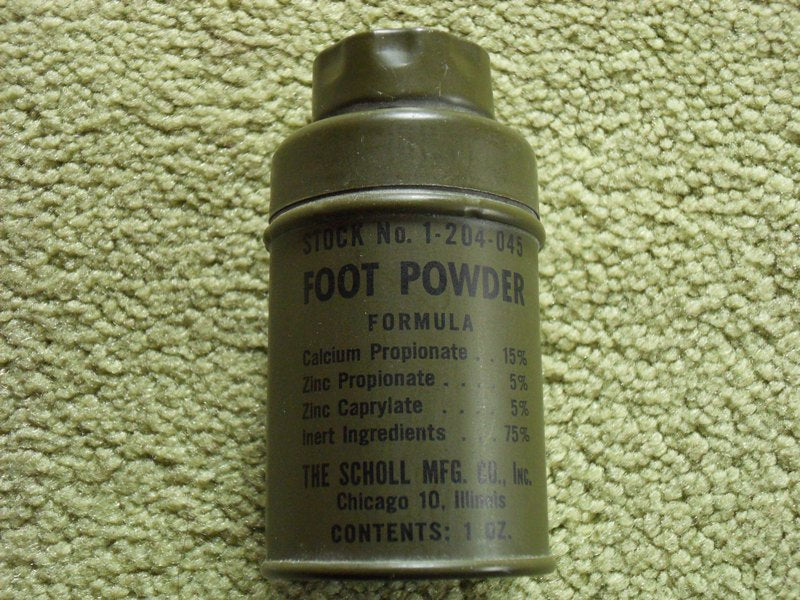US Vietnam War GI Foot Powder