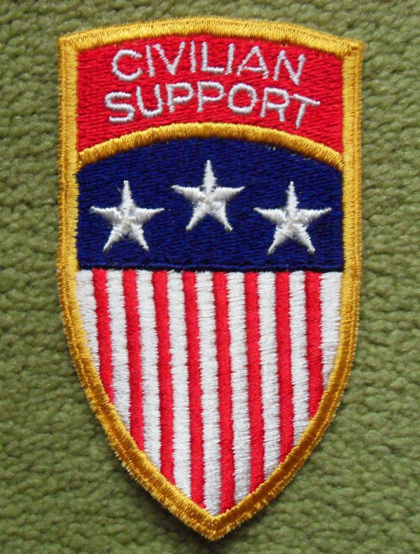 Patch, Civilian Support