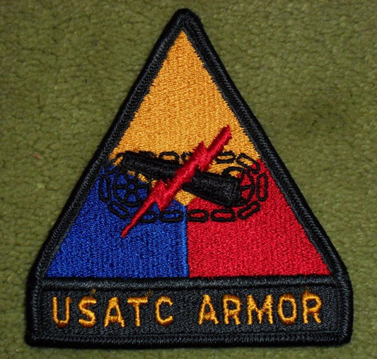 US Army USATC Armor Training Center Patch