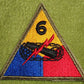 6th Armored Division Abzeichen Patch