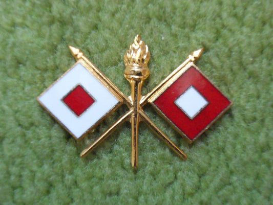 Signal Corps Branch Collar Badge