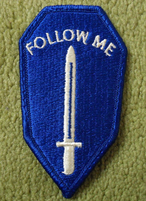 US Army Infanty School Patch Follow Me