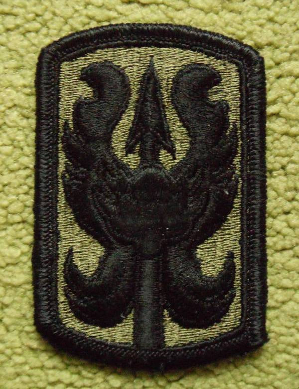 US Army  199th Infantry Brigade Patch