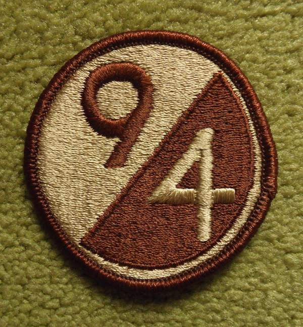 Patch, 94th Infantry Division