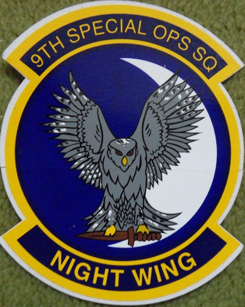 9th USAF Special Operations Squadron Decal