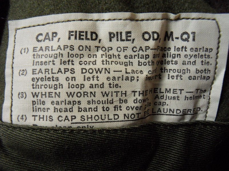 US Field Cap Pile M-1951