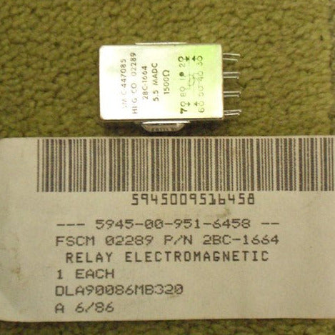 Relay Electromagnetic K3, PRC-77