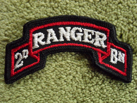 U.S. ARMY 75TH RANGER REGIMENT, 2ND BATTALION PATCH (SSI)