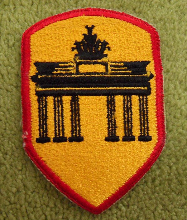 US Army WWII Berlin District Patch