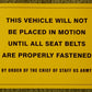 Decal, Fasten Seat Belts
