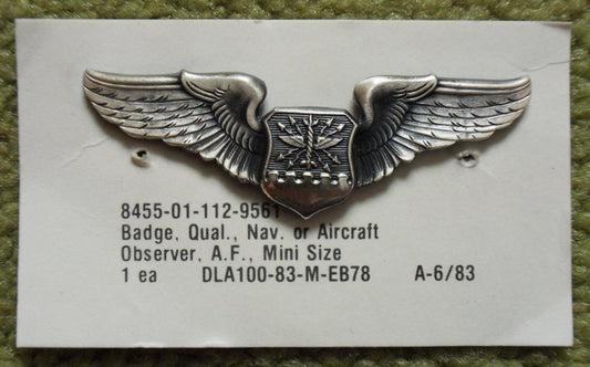 Navigator Aircraft Observer Badge
