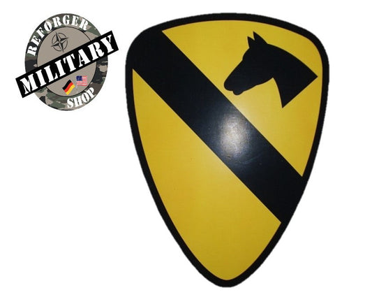 1st Cavalry Division Logo Aufkleber